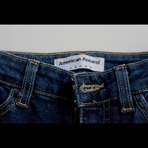 High waisted skinny jeans - American Apparel